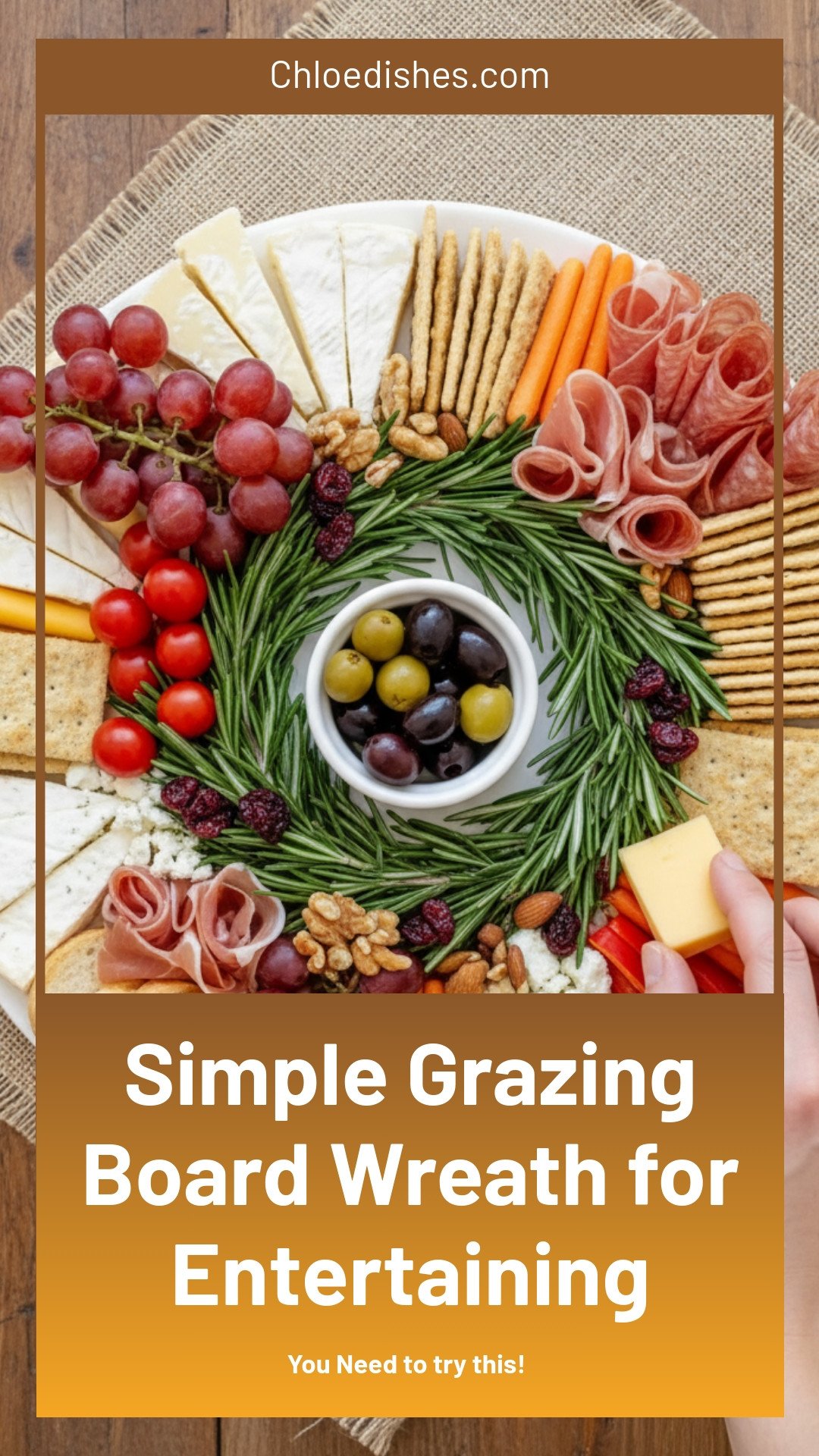 Simplified Grazing Board Wreath