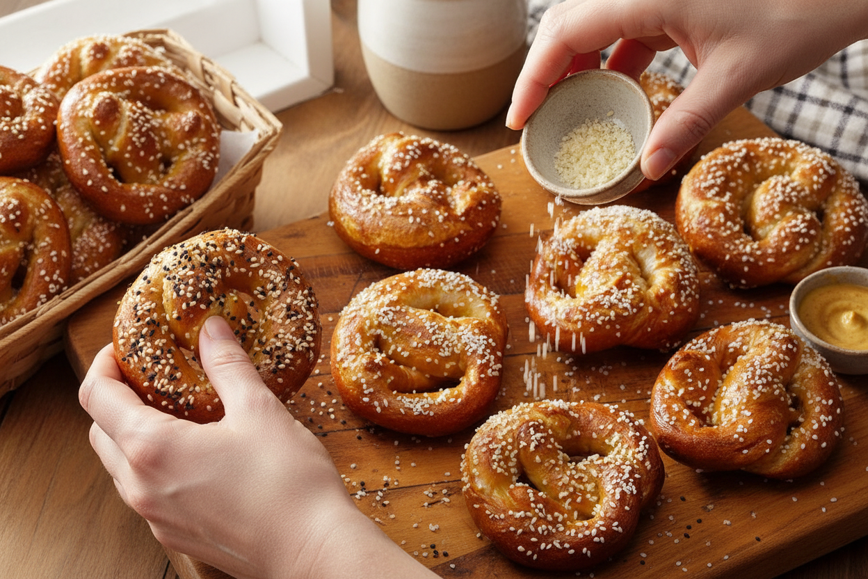 Soft Pretzels: Soft Pretzel Recipes Baking Tips and Ideas