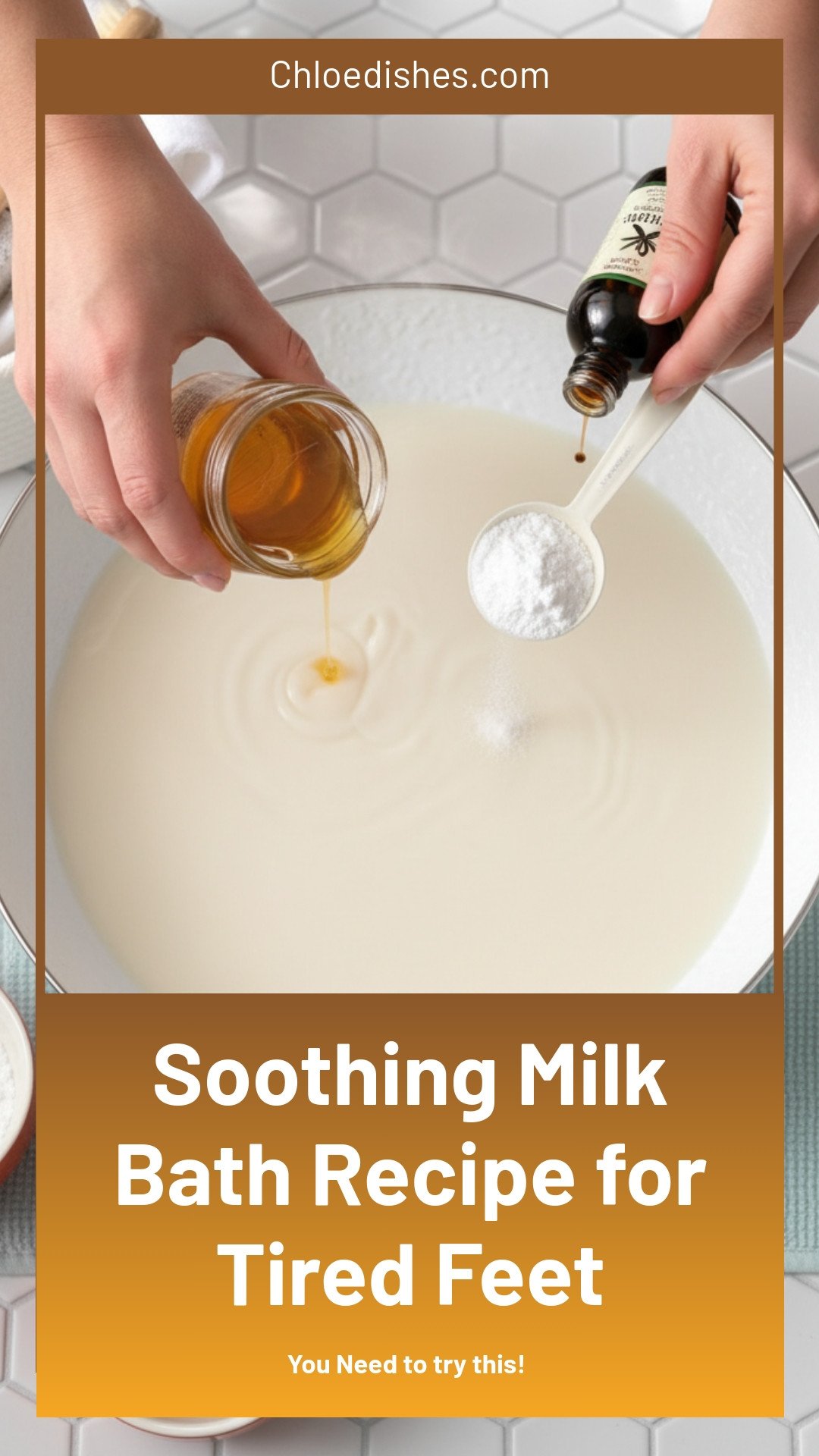 How to Make a Soothing Milk Bath for Your Feet