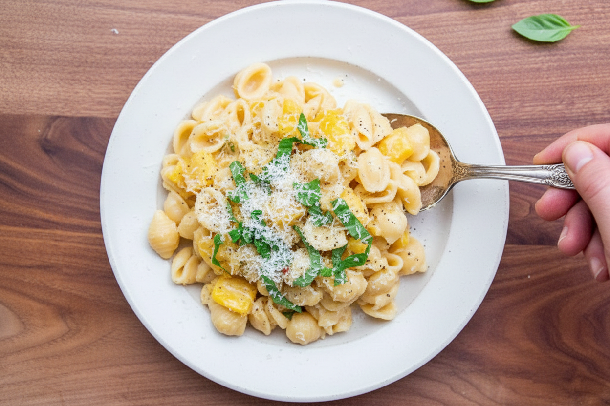 Southern Squash Casserole Pasta One Pot Recipe