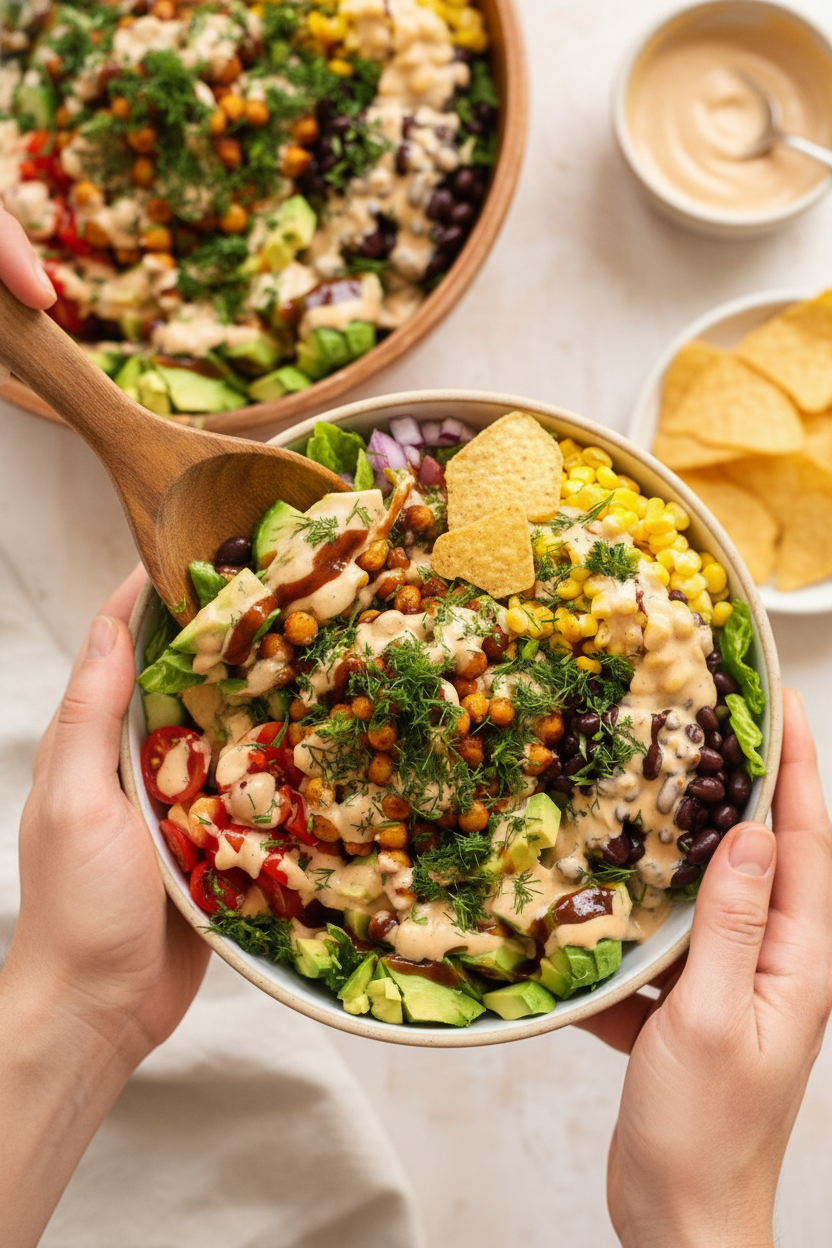 Southwest BBQ Summer Salad