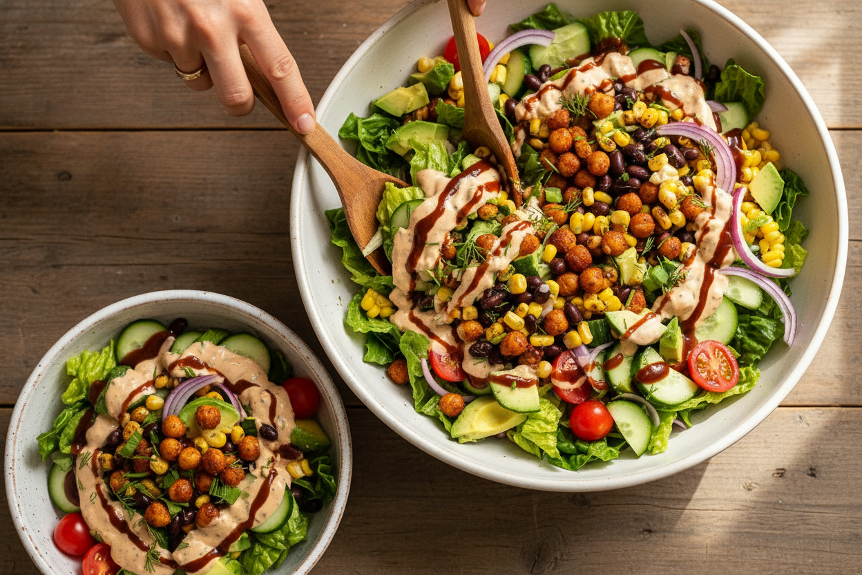 Southwest BBQ Summer Salad Recipe