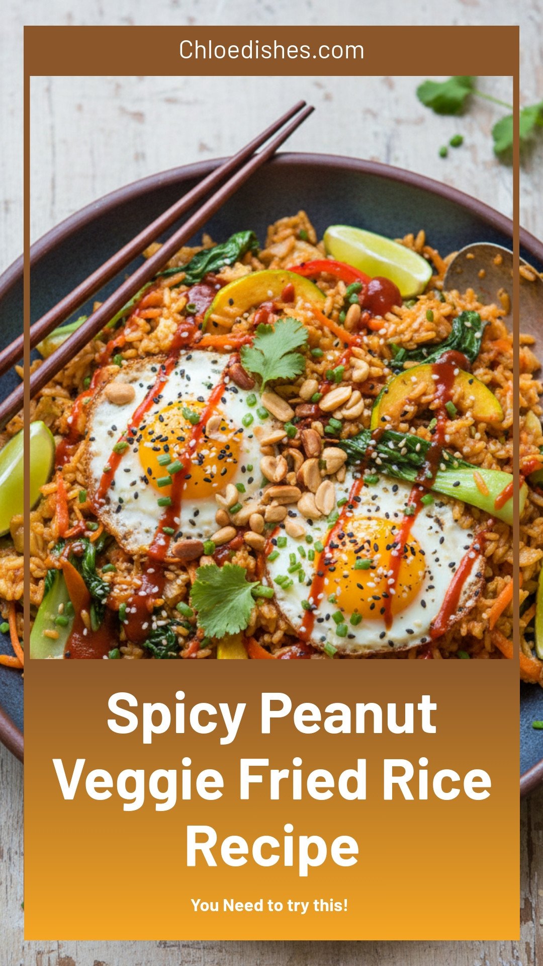 Spicy Peanut Any-Veggie Fried Rice | Caroline Chambers