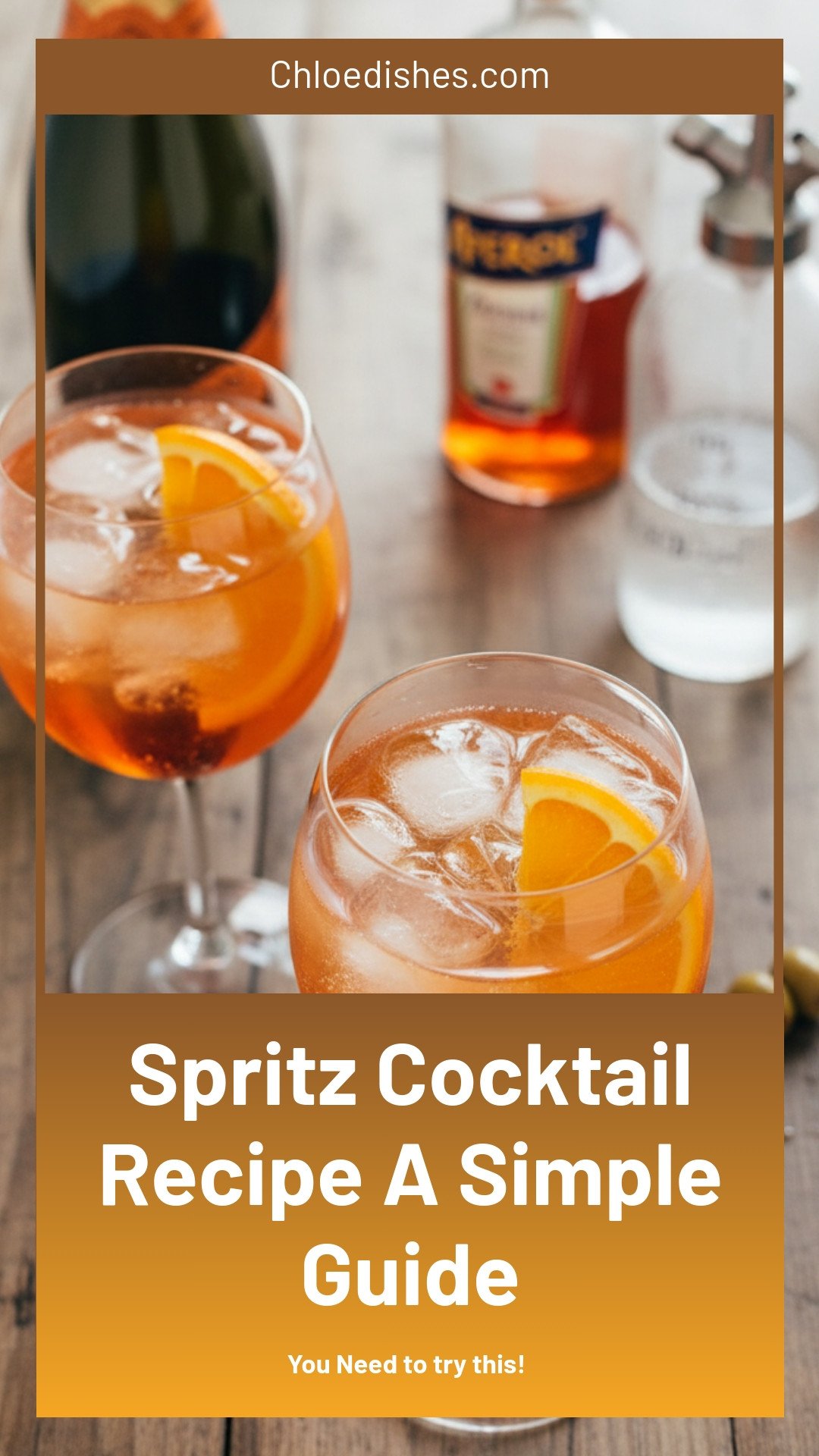 How to Make a Spritz Cocktail