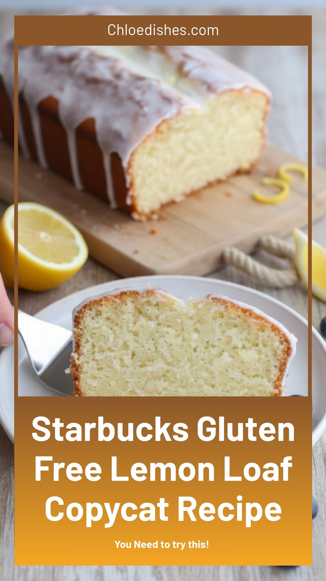 Gluten-Free Lemon Loaf Starbucks Copycat