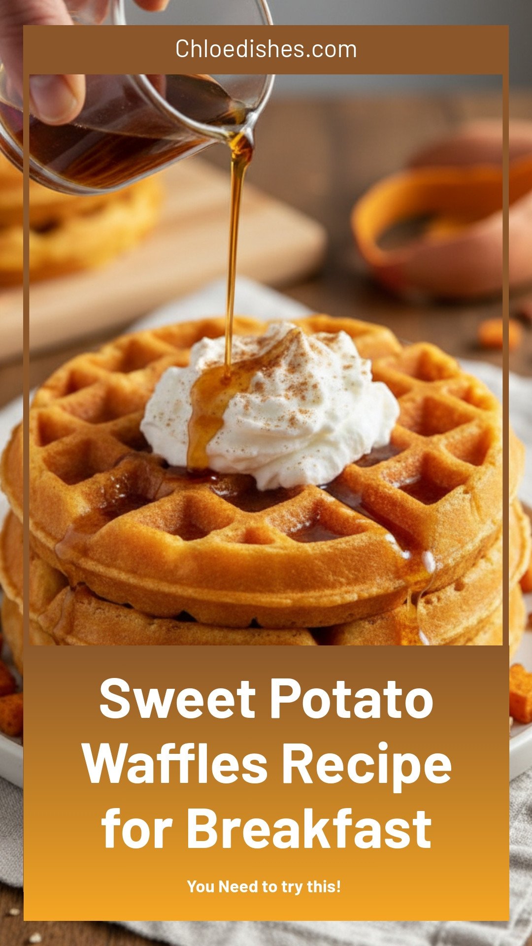 Sweet Potato Waffles Recipe