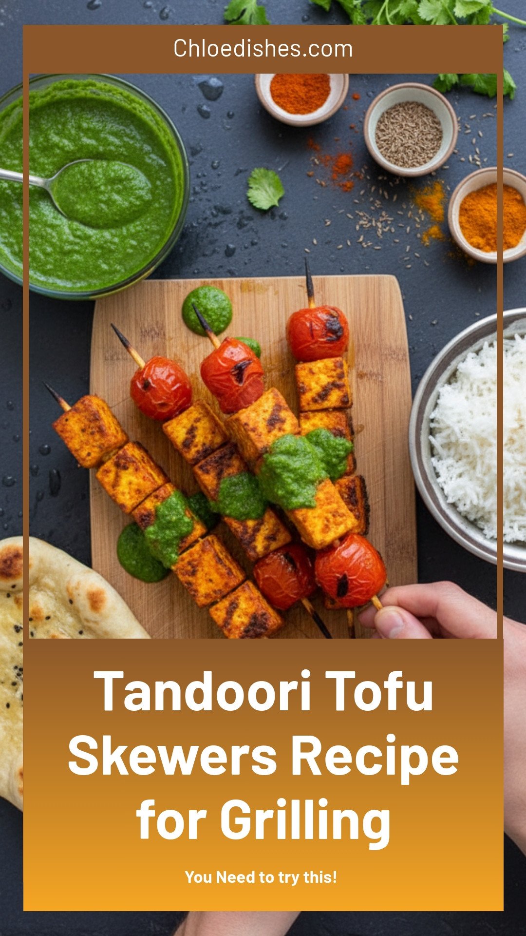 Tandoori Tofu Skewers Recipe