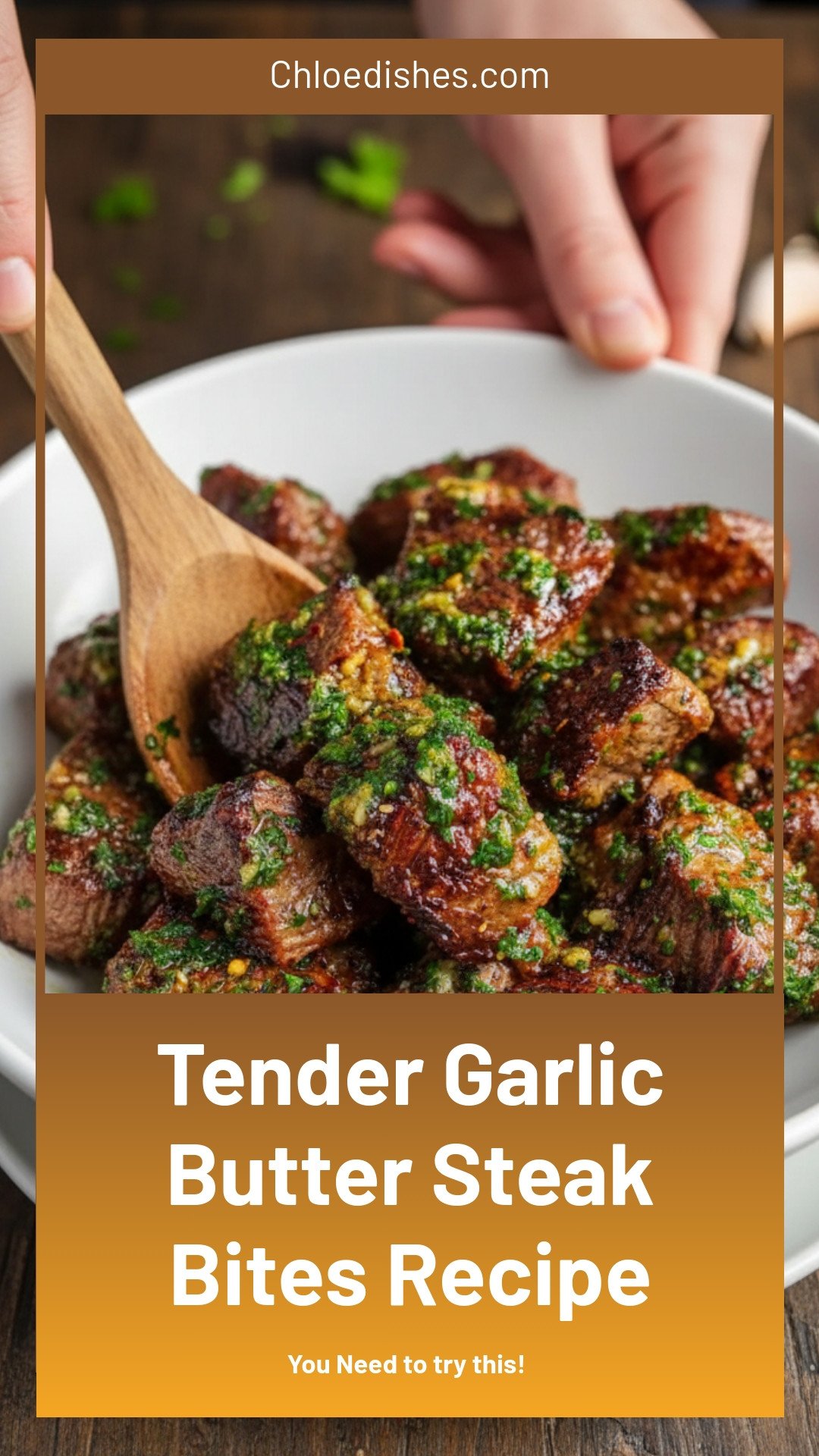 Tender Garlic Butter Steak Bites