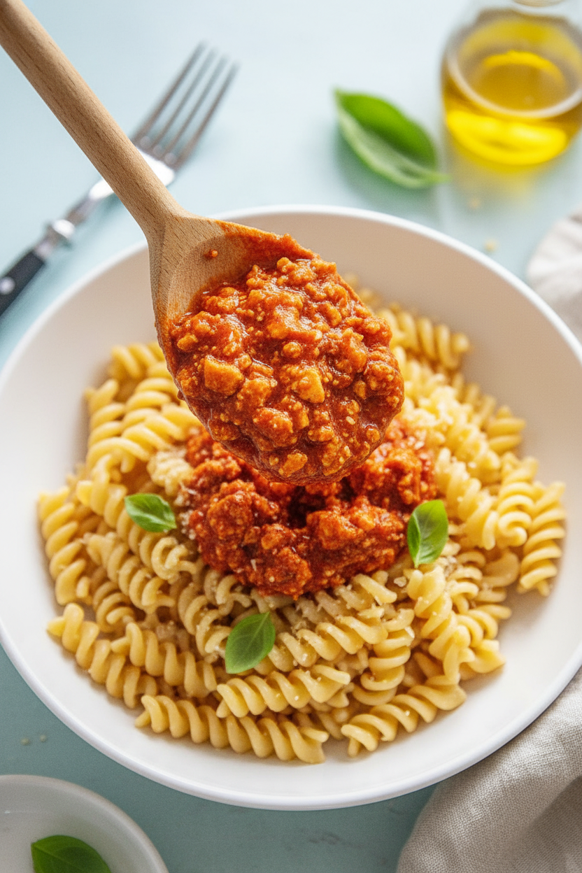 Vegan Bolognese Sauce (With Tofu!)