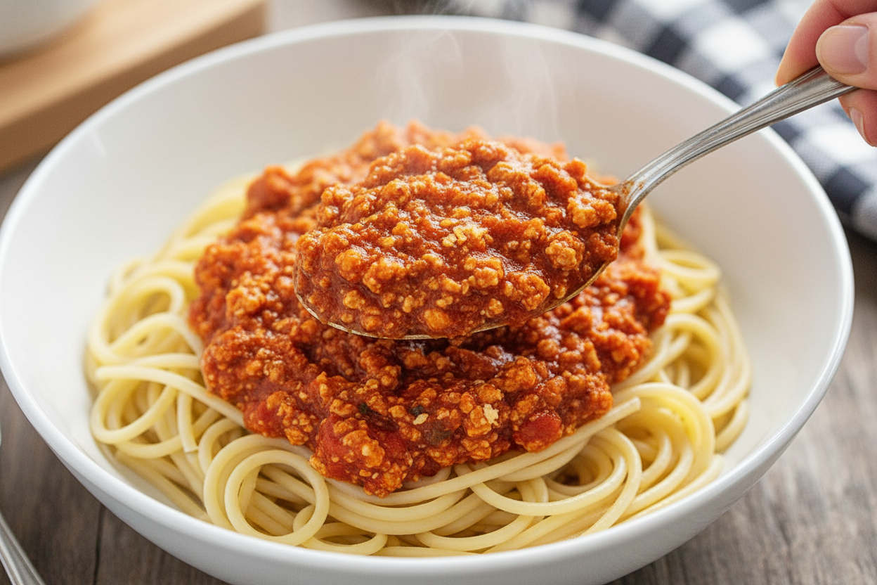Tofu Vegan Bolognese Sauce Recipe