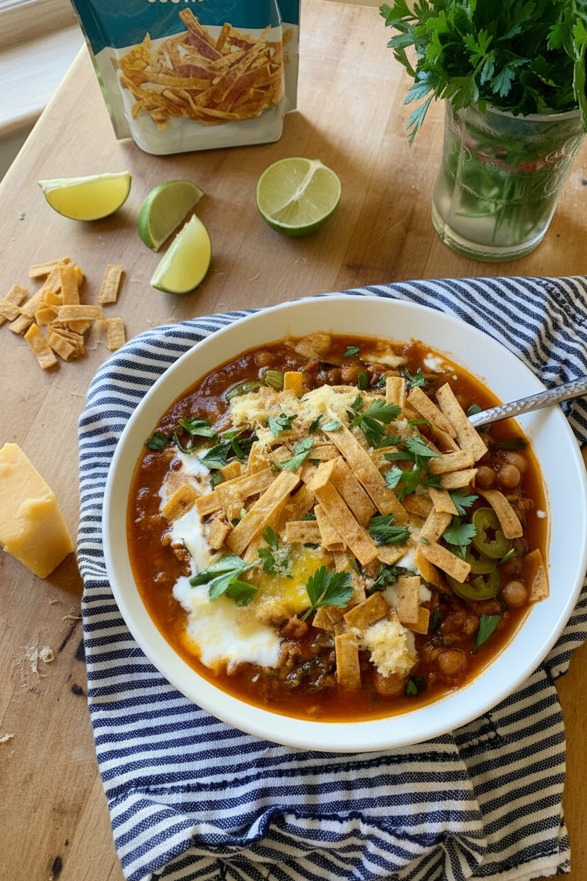 Turkey, Sweet Potato, Chickpea, and Kale Chili | Caroline Chambers