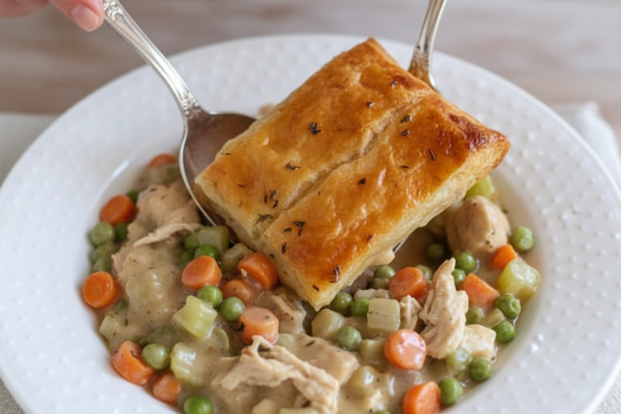 Turkish Puff Pastry Pot Pie Recipe