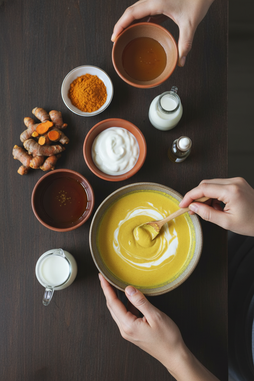 How to Make a Turmeric Face Mask for Glowing Skin