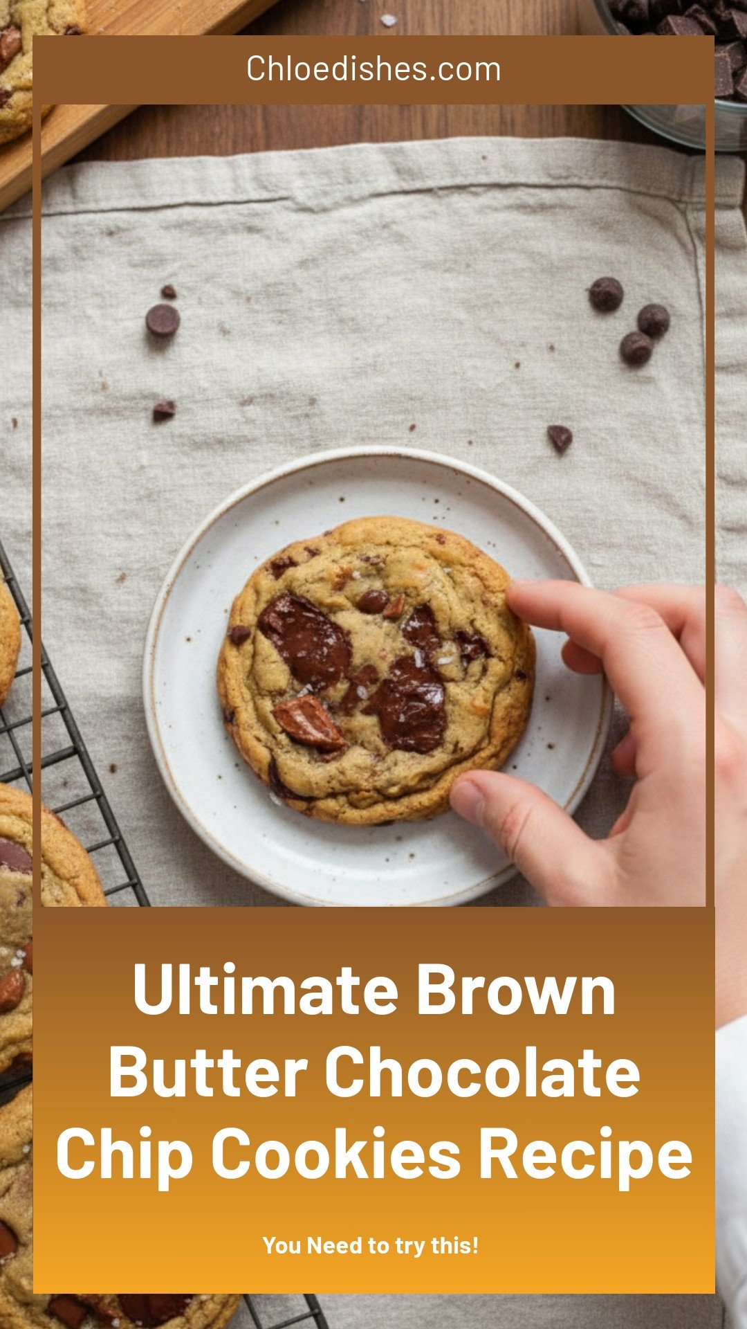 BEST Brown Butter Chocolate Chip Cookies