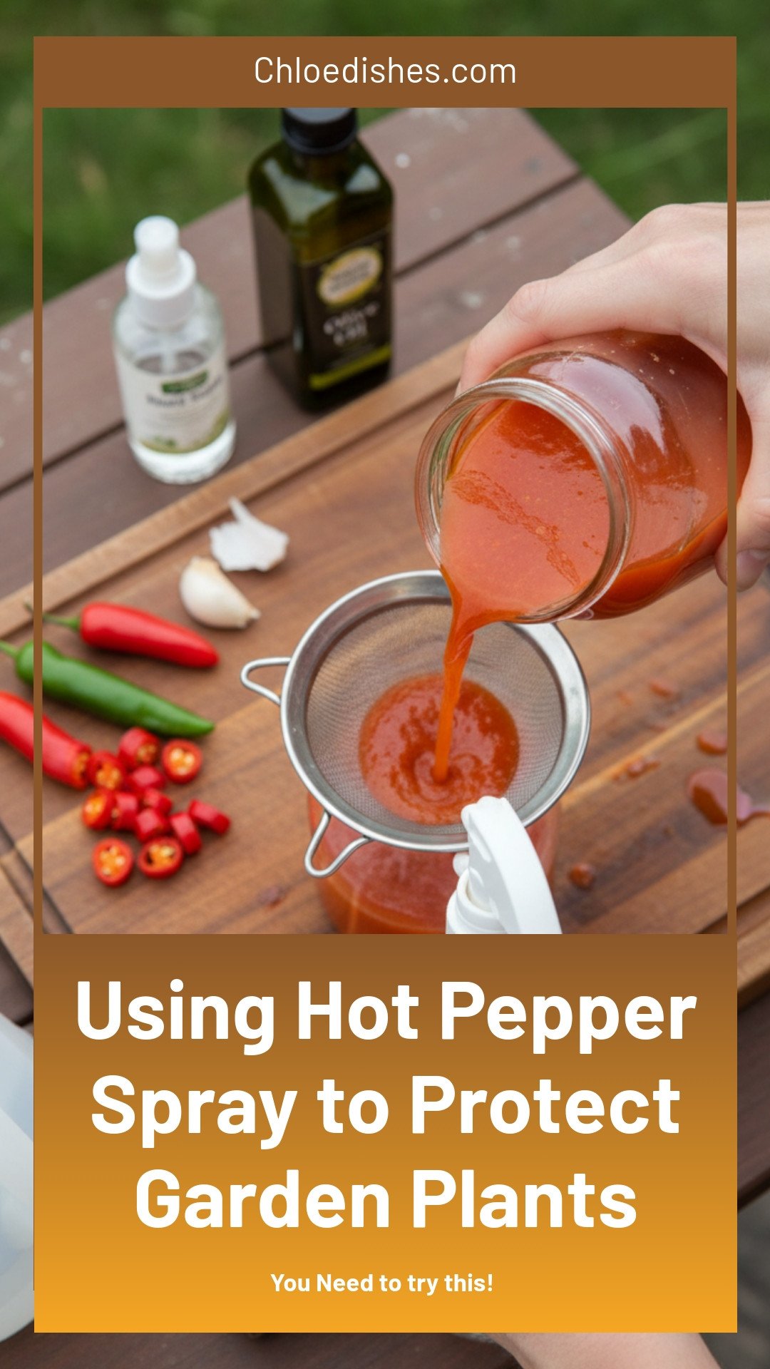 How to Use Hot Pepper Spray for Plants in Your Garden
