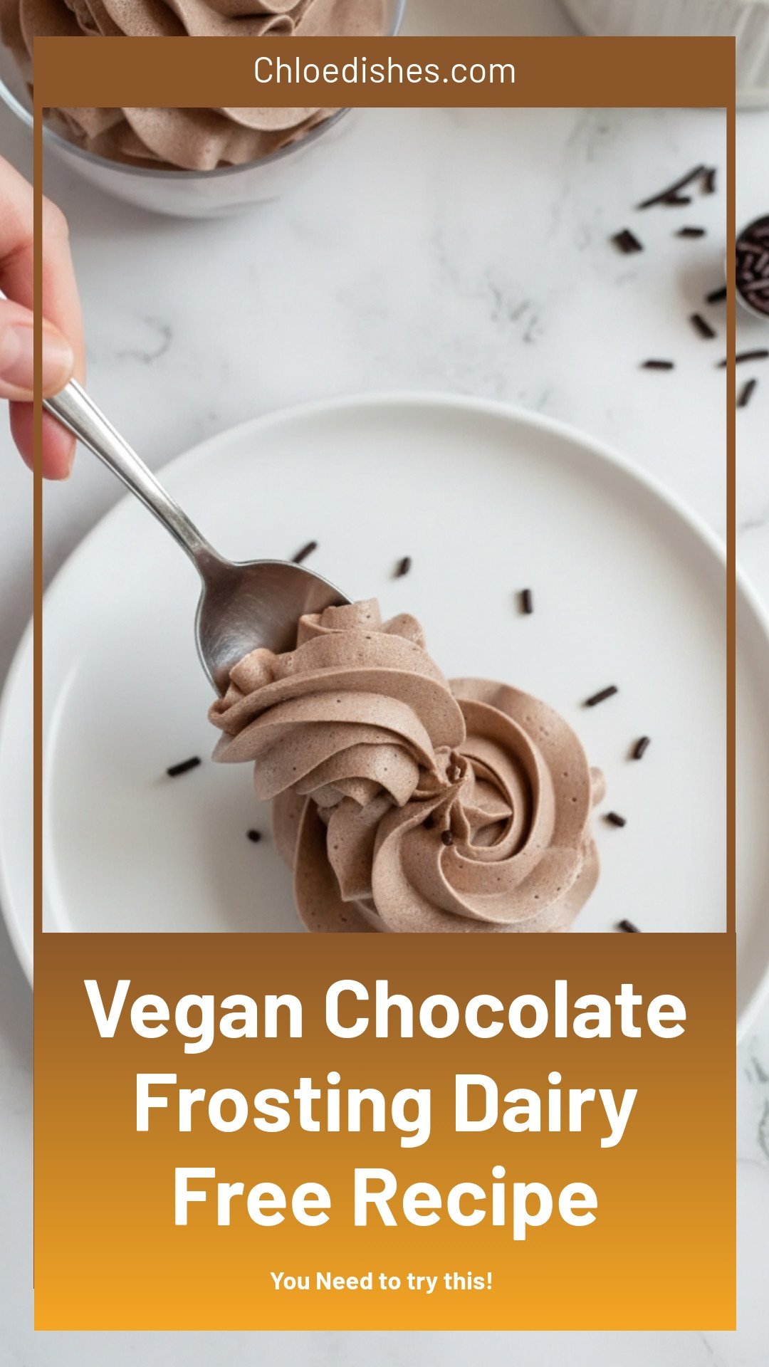 Vegan Chocolate Frosting (Dairy-Free)