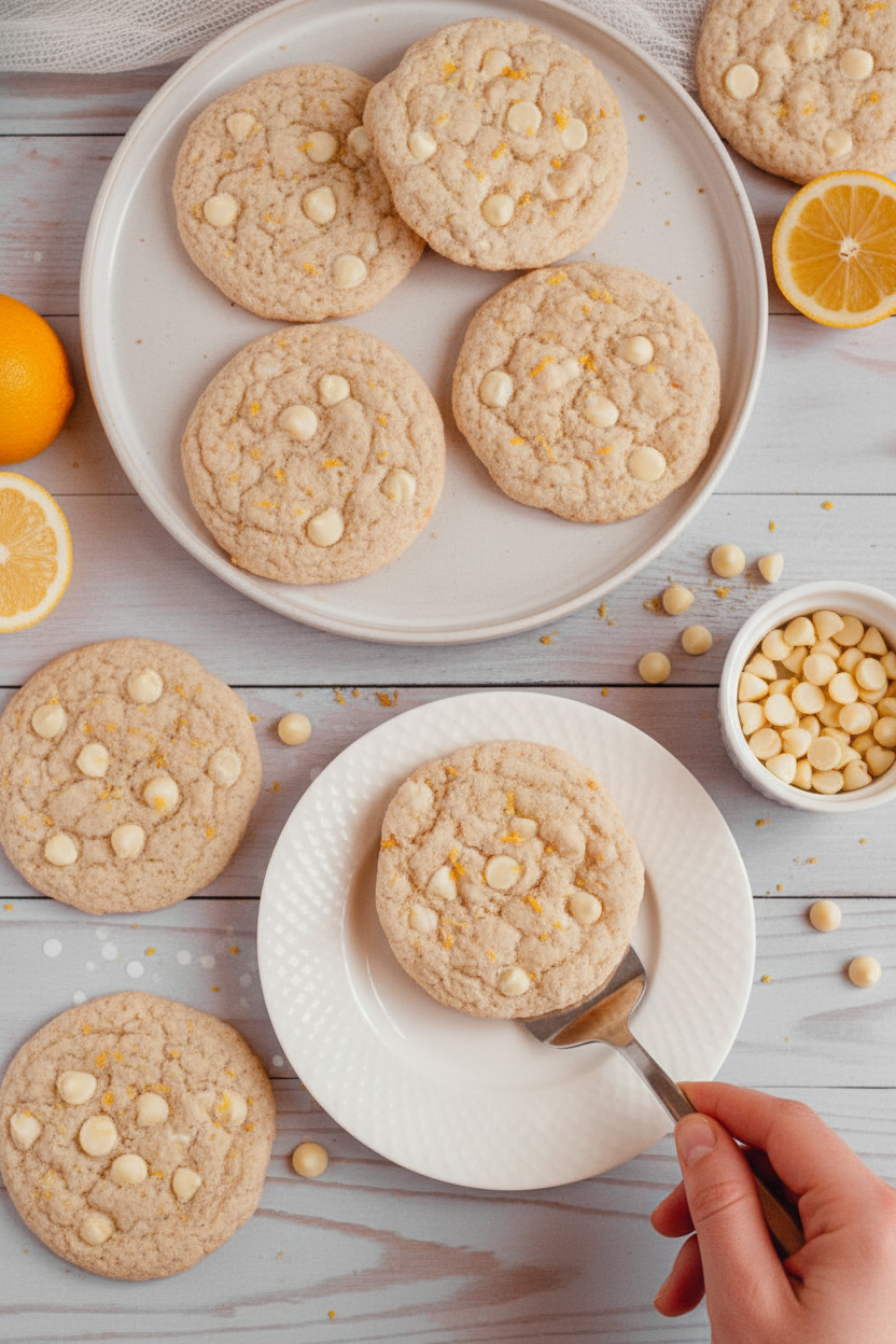 Gluten-Free Lemon Cookies (Vegan)