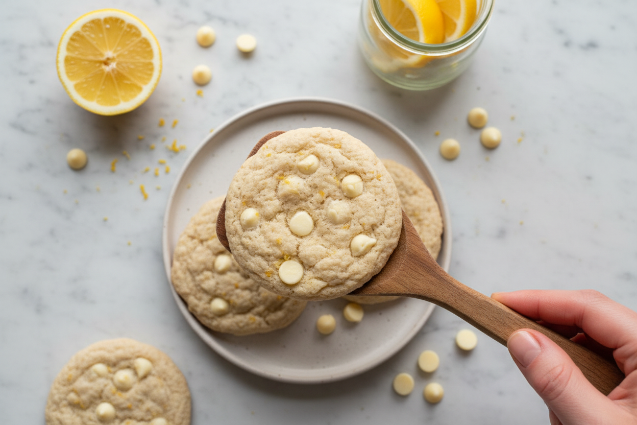 Vegan Gluten Free Lemon Cookie Recipe