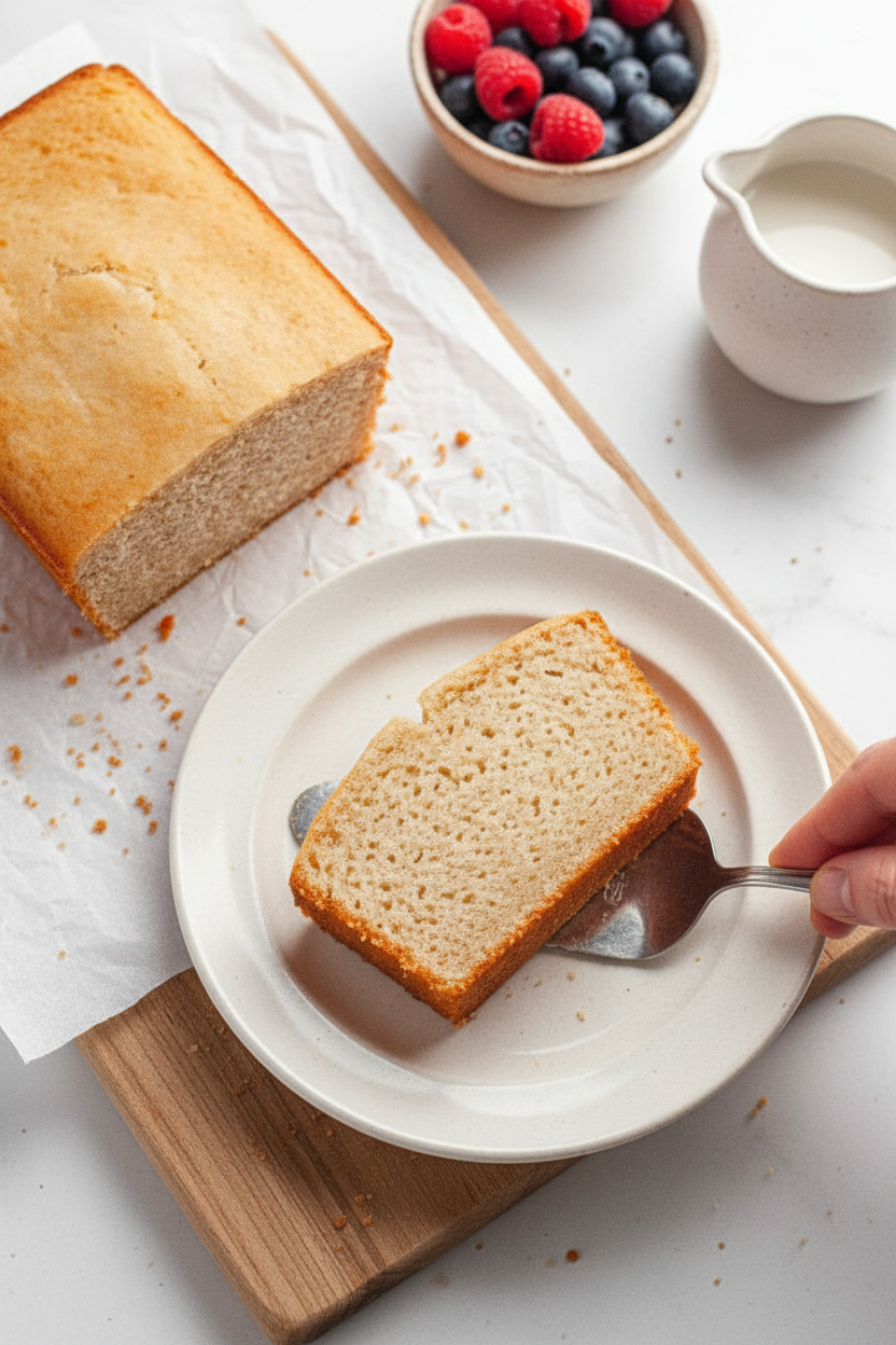 Gluten-Free Pound Cake (Vegan)