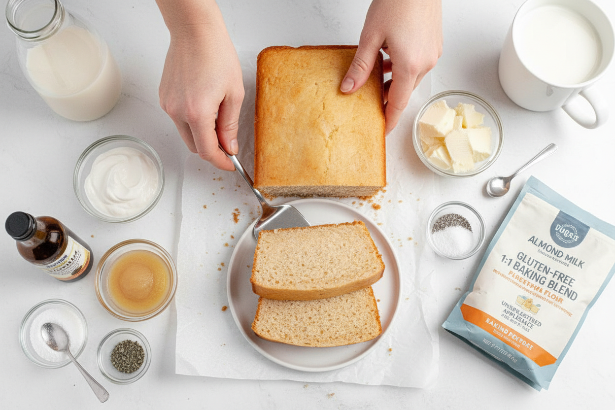 Vegan Gluten Free Pound Cake Recipe