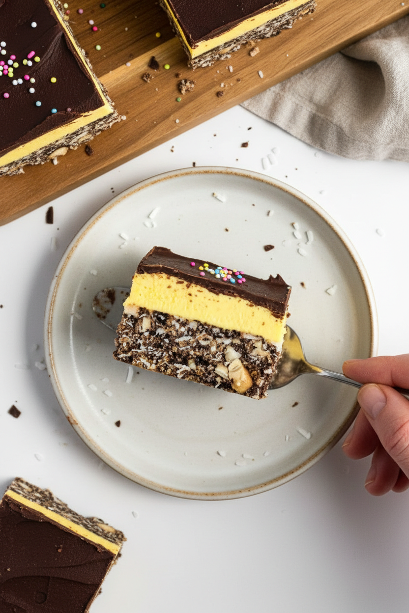 Dairy-Free Nanaimo Bars