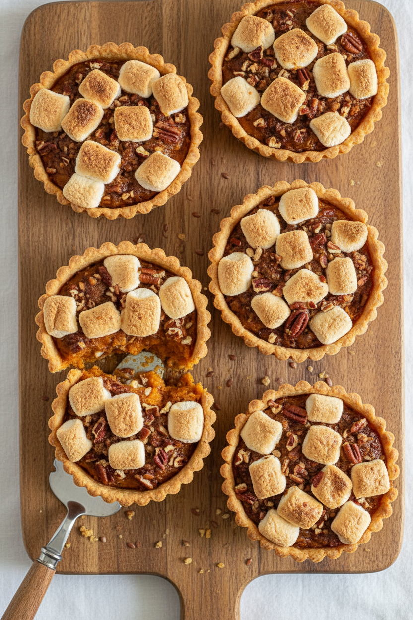 Vegan Sweet Potato Tartlets