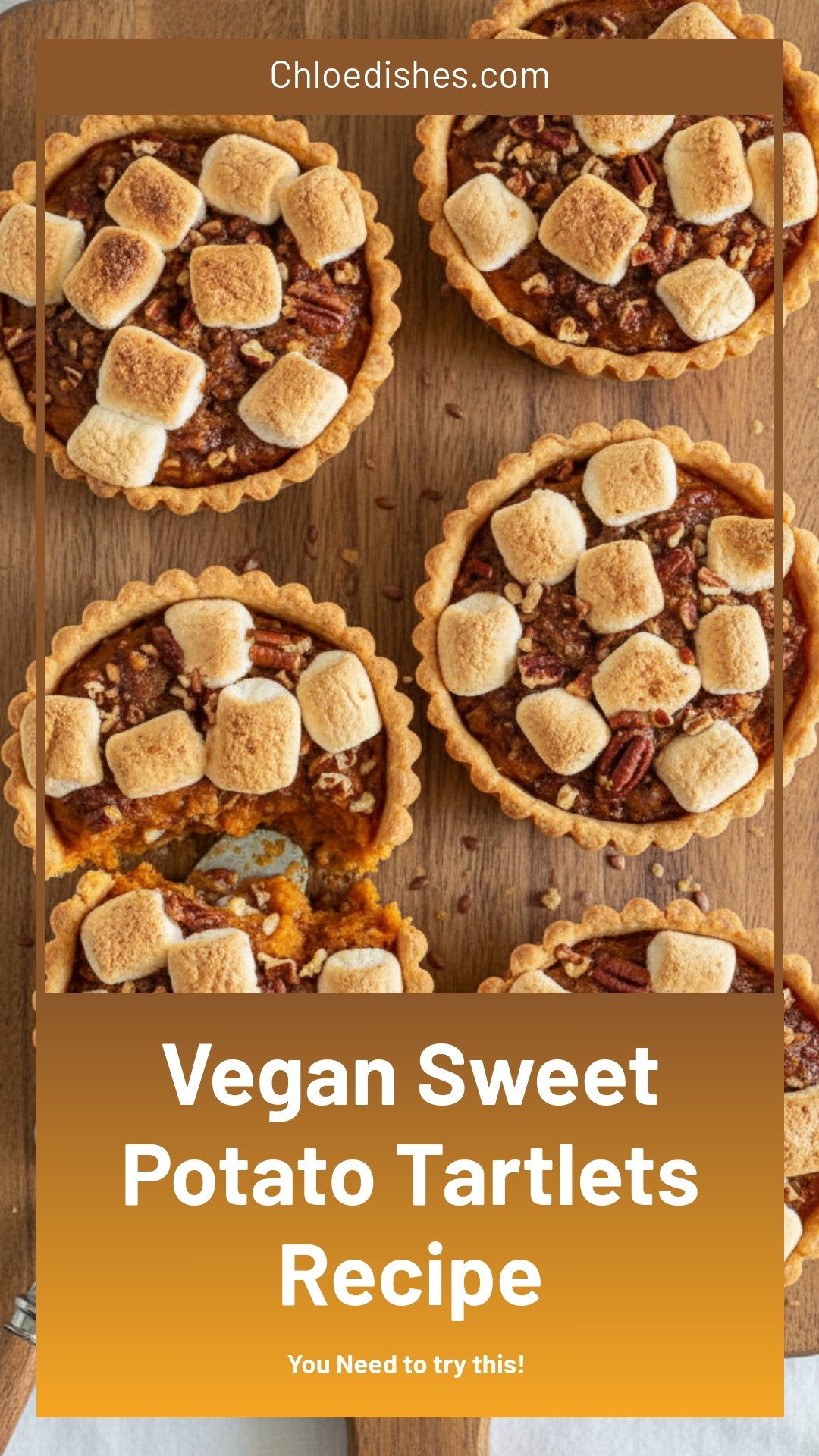 Vegan Sweet Potato Tartlets