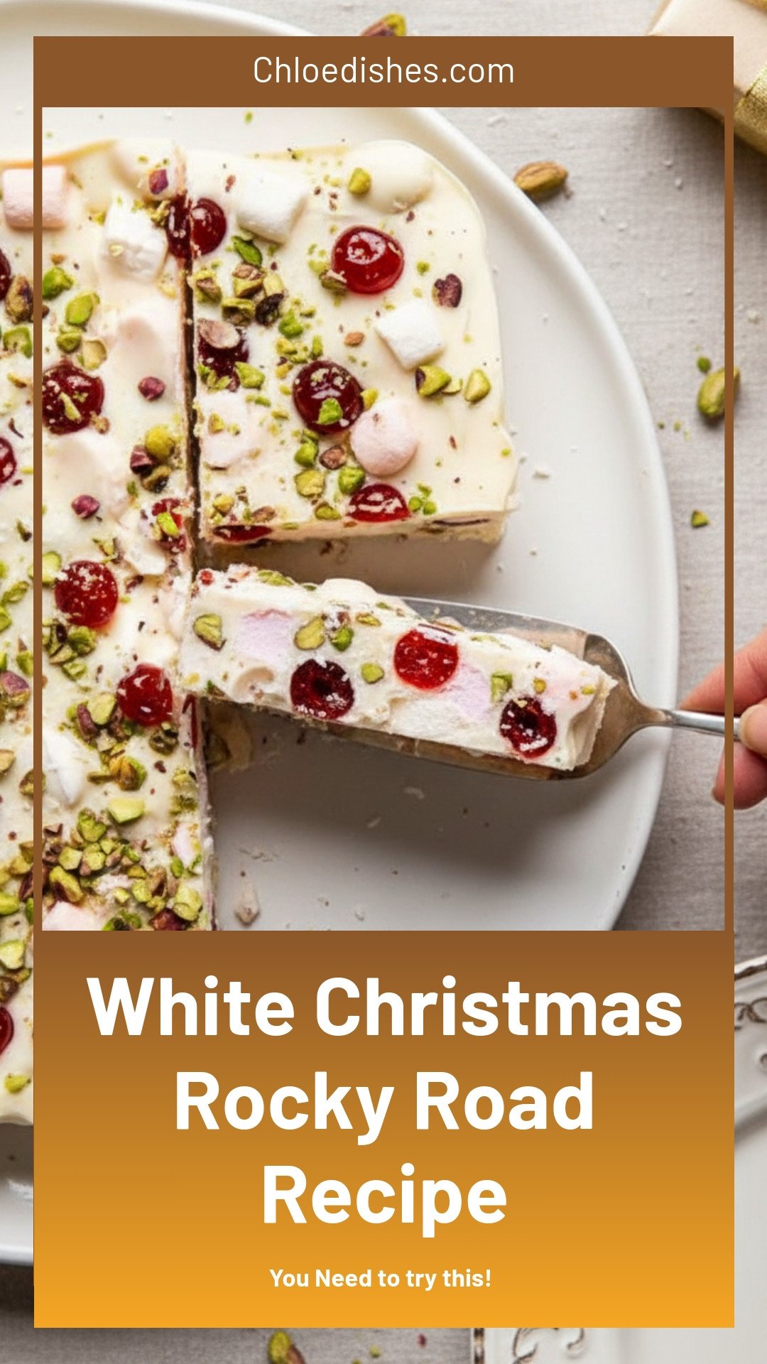 White Christmas Rocky Road