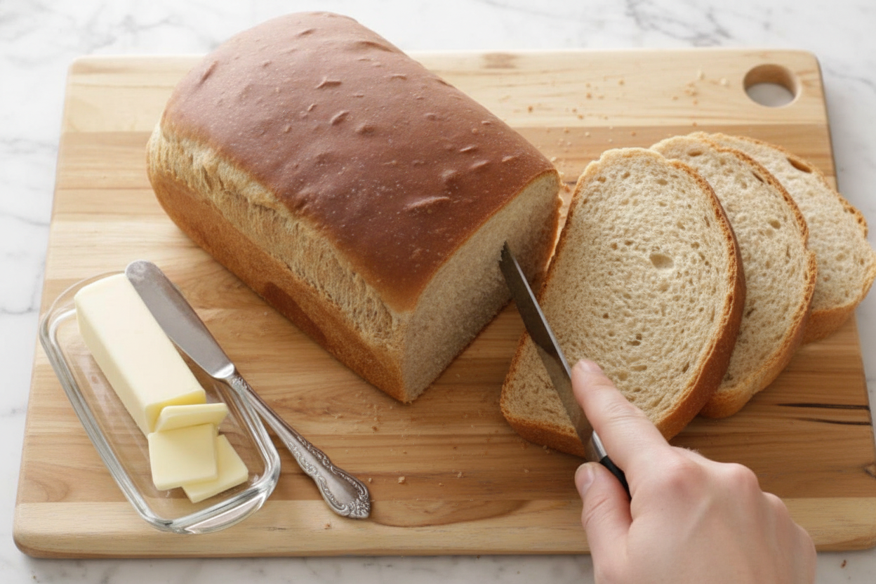 Whole Wheat Bread Recipe Easy Homemade Loaf